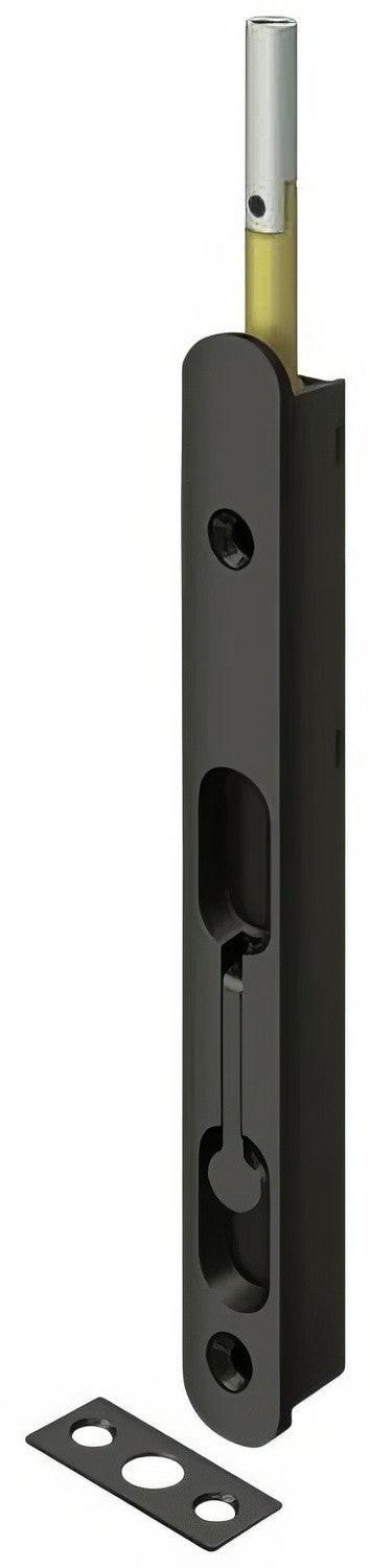 Deltana 18EFBZ 18" Zinc Round Edge Extension Flush Bolt