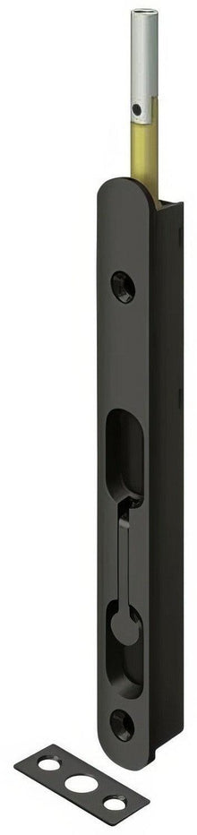 Deltana 18EFBZ 18" Zinc Round Edge Extension Flush Bolt