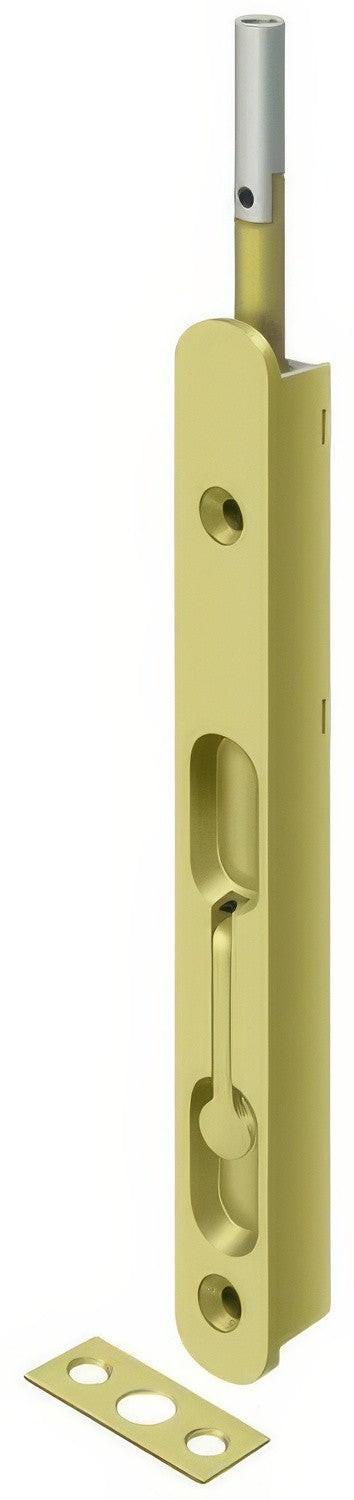 Deltana 18EFBZ 18" Zinc Round Edge Extension Flush Bolt