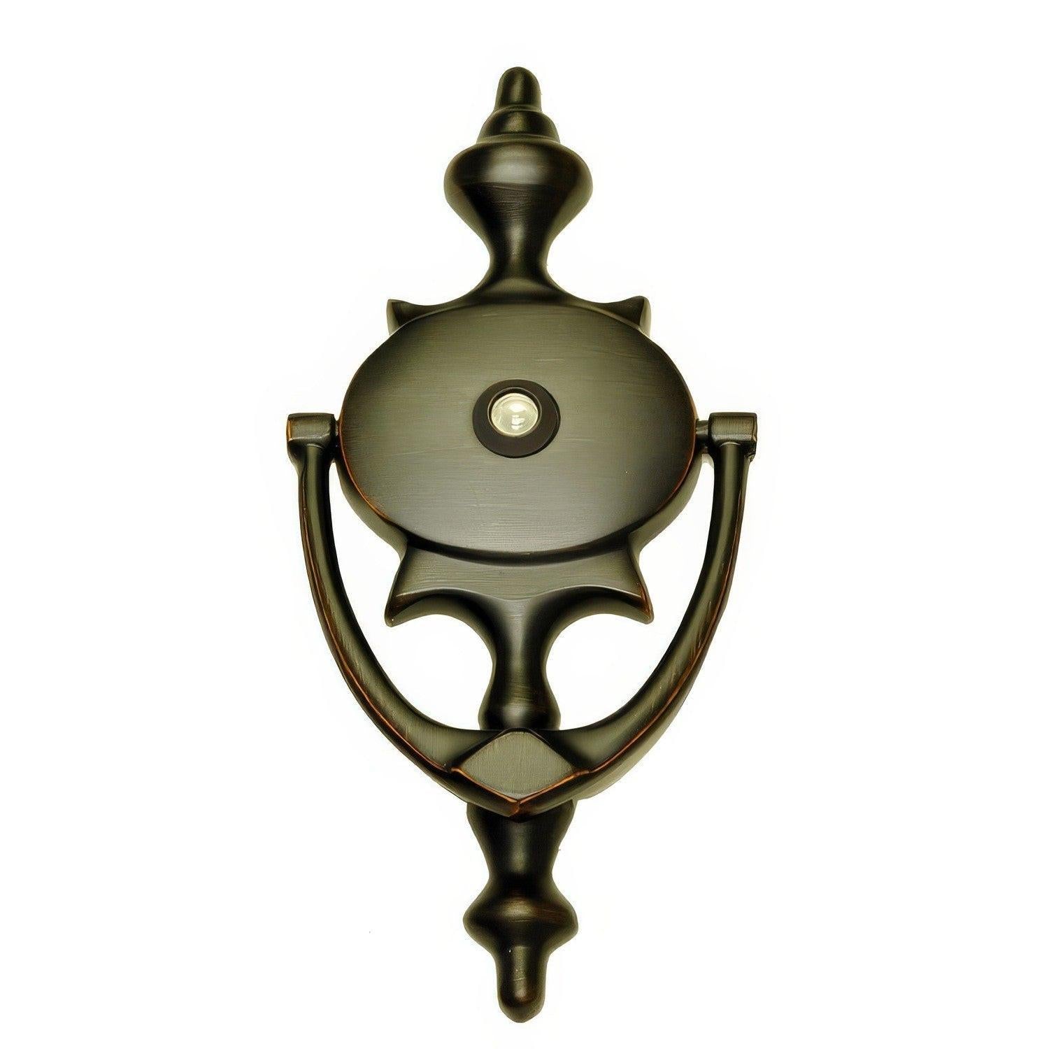Better Home Products Colonial Door Knocker with Viewer