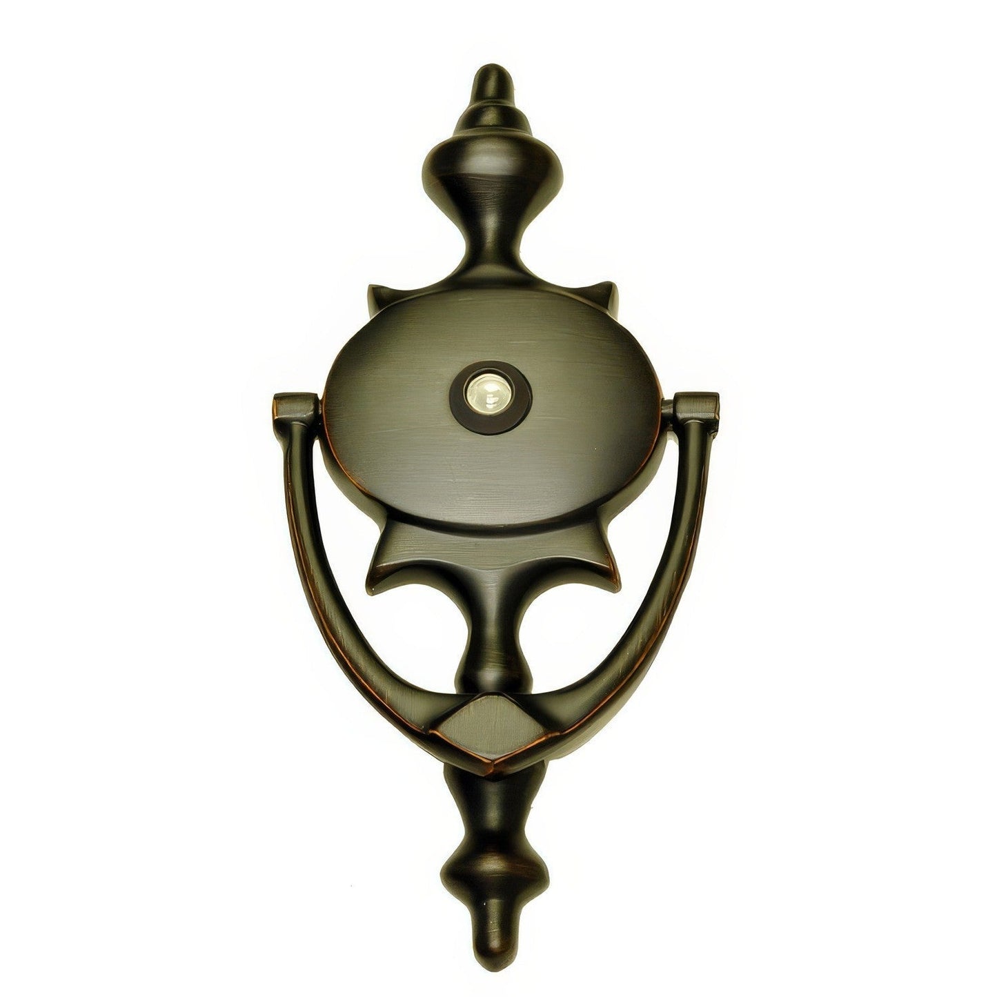 Better Home Products Colonial Door Knocker with Viewer.