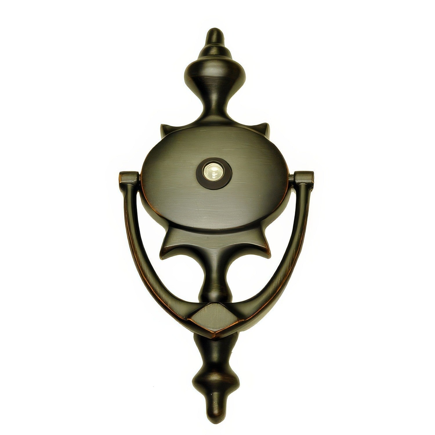 Better Home Products Colonial Door Knocker with Viewer.