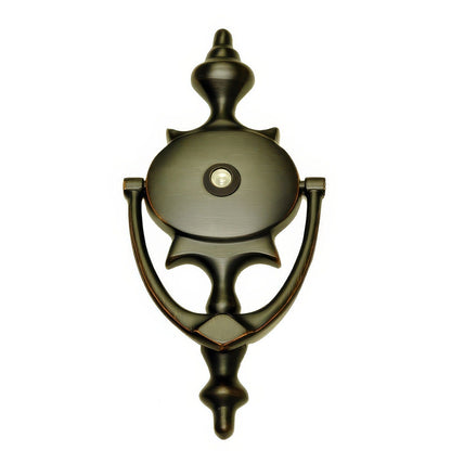 Better Home Products Colonial Door Knocker with Viewer.