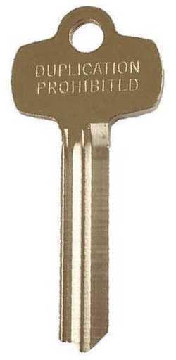 Best Access 1A1D1KS473KS800 Standard 7 Pin D Keyway Key Blank
