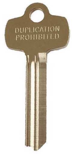 Best Access 1A1D1KS473KS800 Standard 7 Pin D Keyway Key Blank
