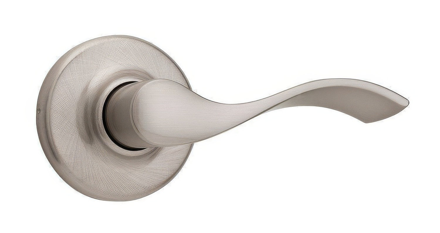 Kwikset 200BL Balboa Reversible Passage Door Lever.