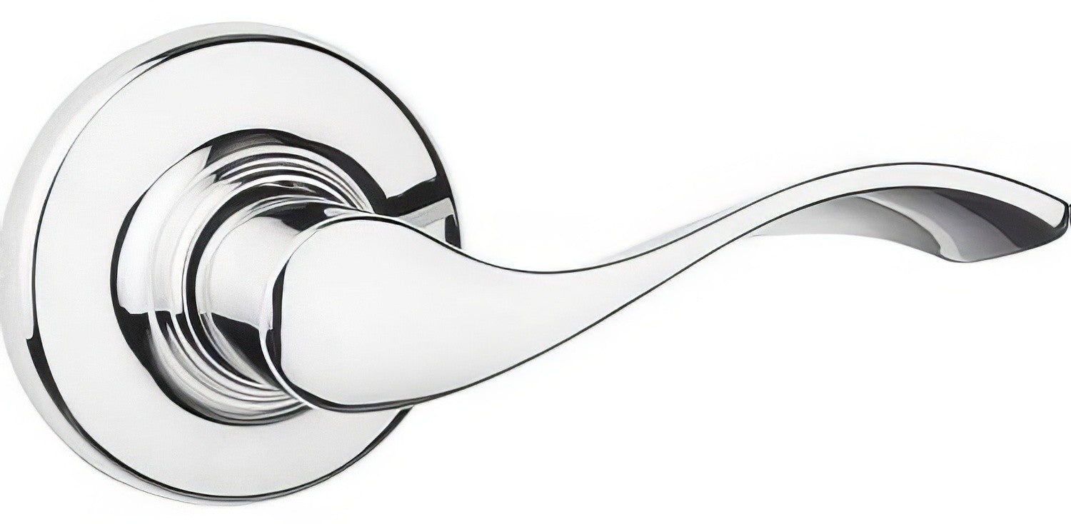 Kwikset 200BL Balboa Reversible Passage Door Lever.