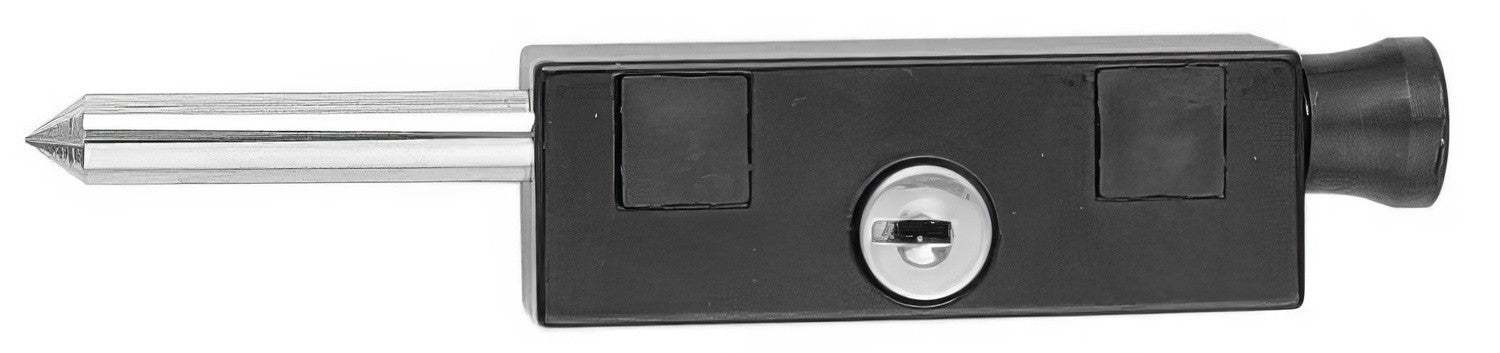 Emtek 6-1/8" Length Keyed Brass Patio Door Bolt