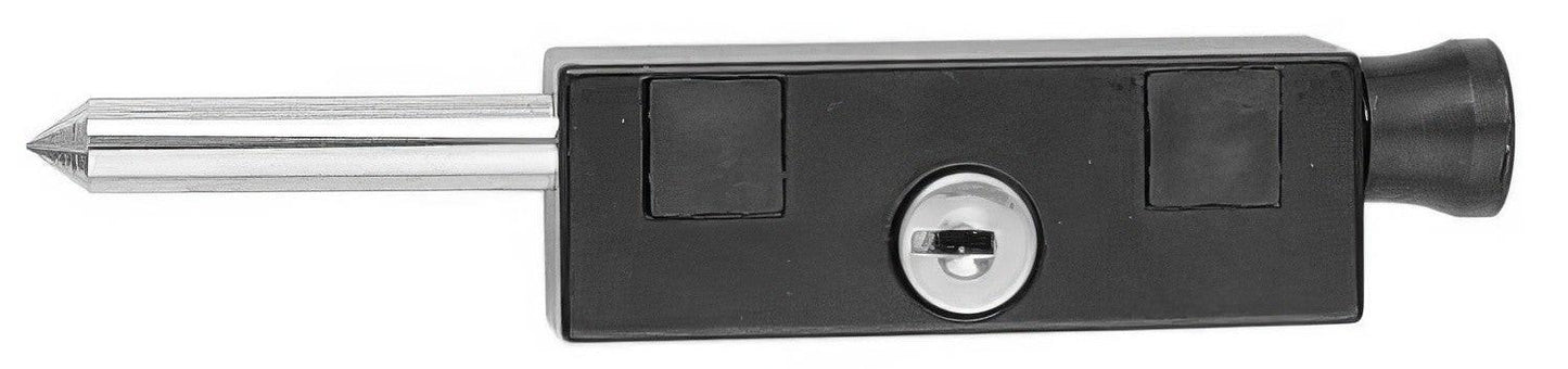 Emtek 6-1/8" Length Keyed Brass Patio Door Bolt