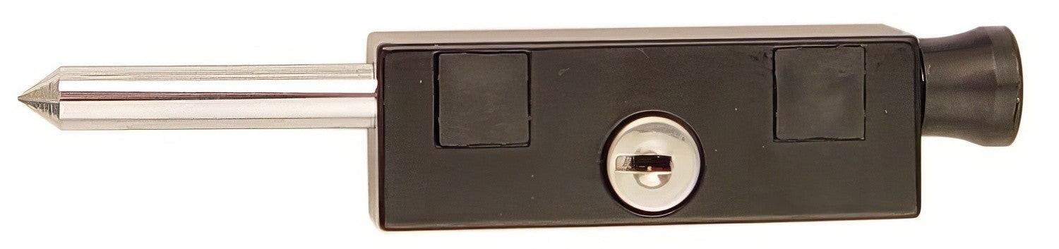 Emtek 6-1/8" Length Keyed Brass Patio Door Bolt