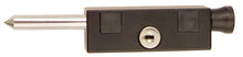 Emtek 6-1/8" Length Keyed Brass Patio Door Bolt