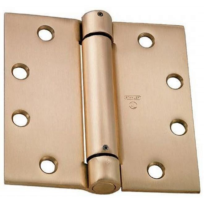 Stanley 2060R4124 4-1/2" x 4-1/2" Spring Door Hinge.