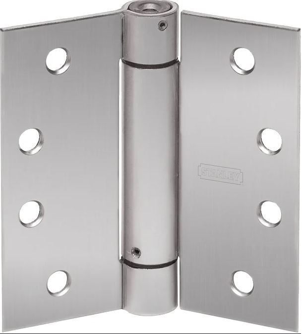 Stanley 2060R412P 4-1/2" x 4-1/2" Spring Door Hinge