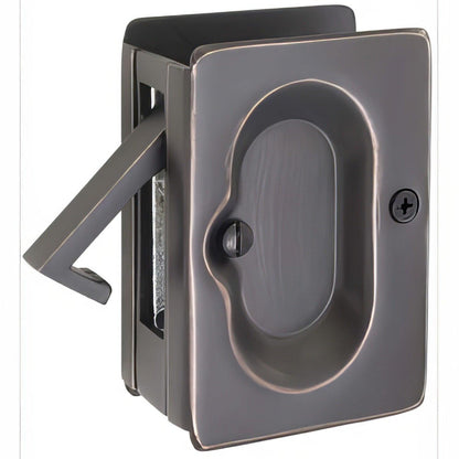 Emtek 2101 3-1/2" Height Passage Pocket Door Lock