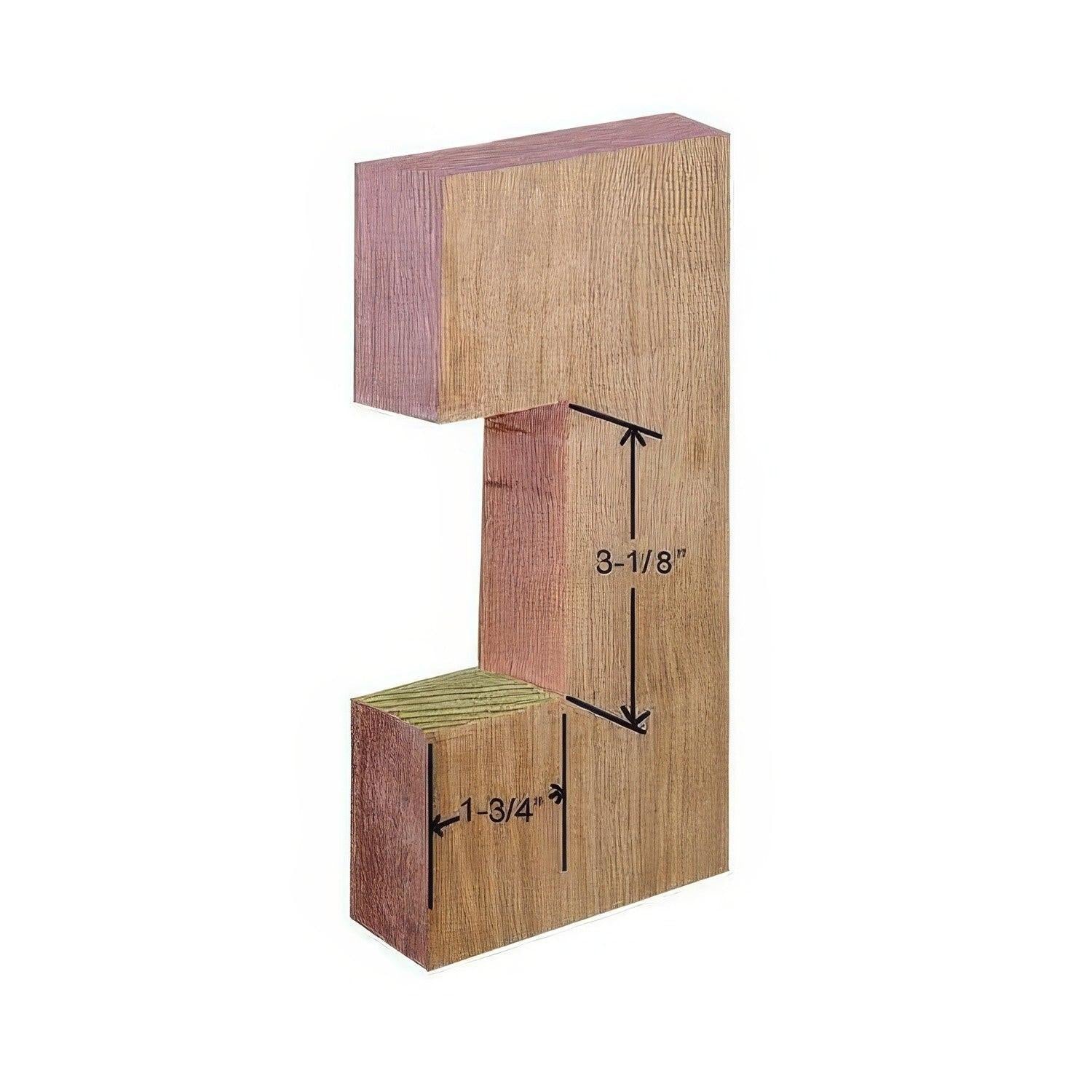 Emtek 2101 3-1/2" Height Passage Pocket Door Lock