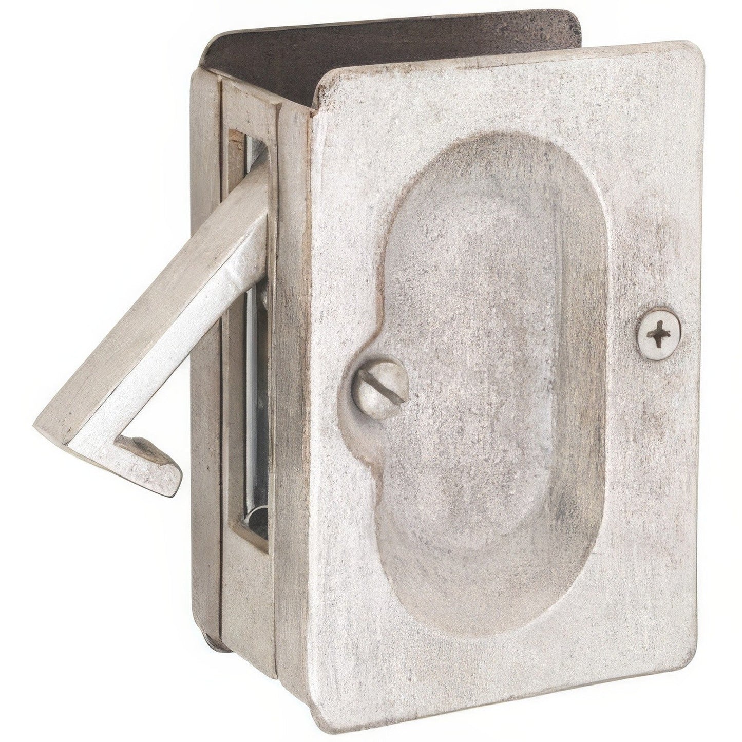 Emtek 2101 3-1/2" Height Passage Pocket Door Lock