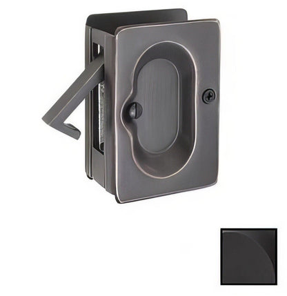 Emtek 2101 3-1/2" Height Passage Pocket Door Lock