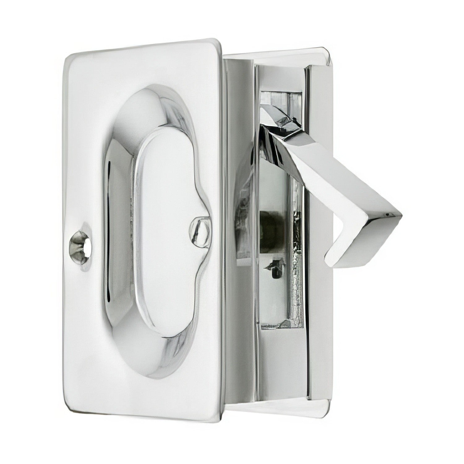 Emtek 2101 3-1/2" Height Passage Pocket Door Lock