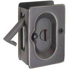 Emtek 2102US 3-1/2" Height Solid Brass Privacy Pocket Door Lock.