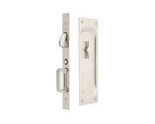 Emtek 2104US 7-1/2" Height Solid Brass Passage Pocket Door Mortise Latch