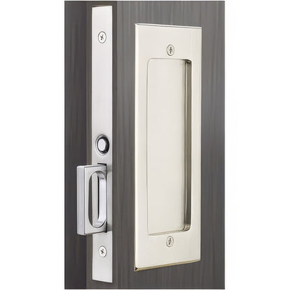 Emtek 2114US134 Modern Rectangular Passage Pocket Door Mortise Lock.
