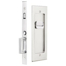 Emtek 2115US134 Modern Rectangular Privacy Pocket Door Mortise Lock for 1-3/4 Inch Door.