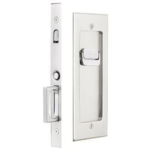 Emtek 2115US134 Modern Rectangular Privacy Pocket Door Mortise Lock for 1-3/4 Inch Door.