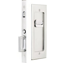 Emtek 2115US138 Modern Rectangular Privacy Pocket Door Mortise Lock for 1-3/8 Inch.