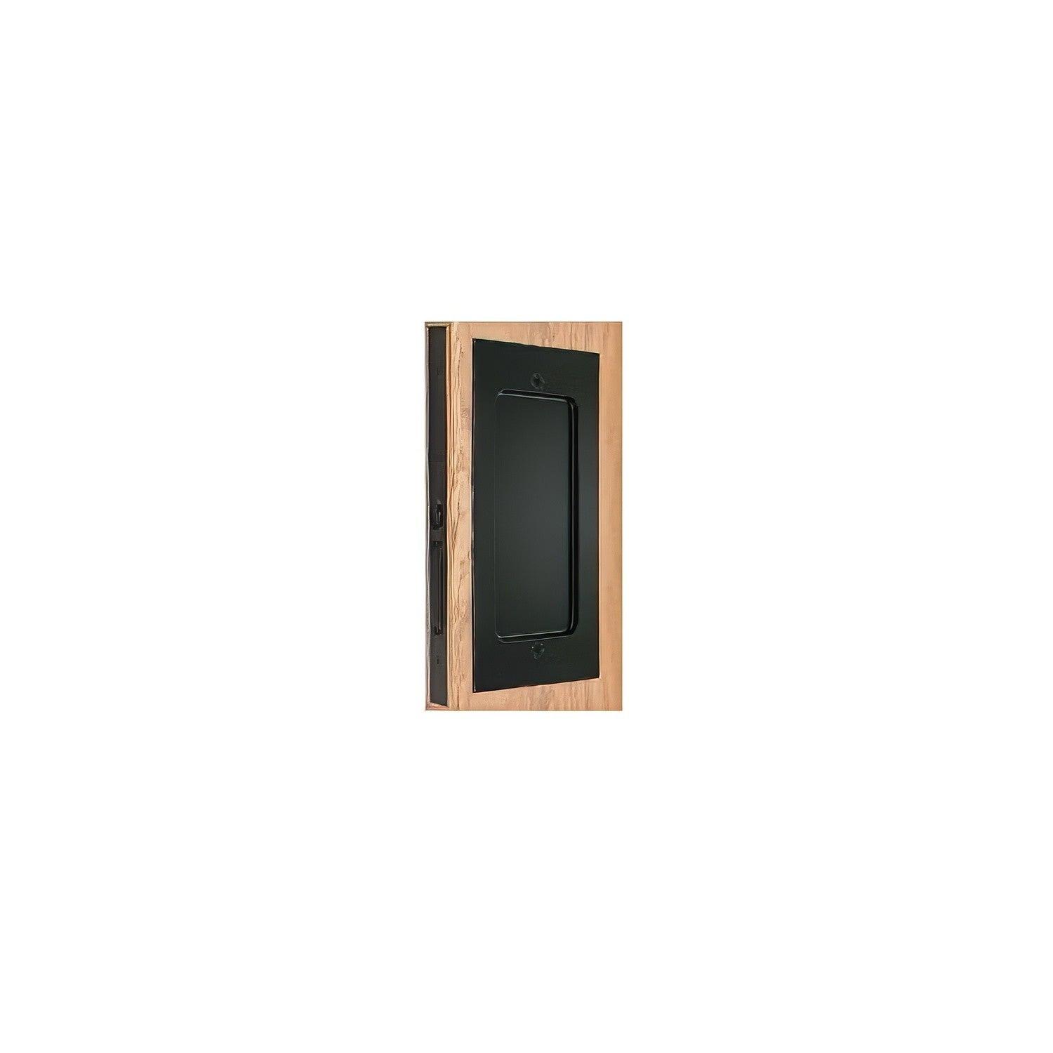 Emtek 2116US134 Modern Rectangular Dummy Pocket Door Mortise Lock.