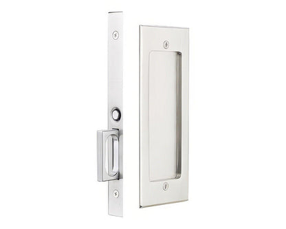 Emtek 2116US138 Modern Rectangular Dummy Pocket Door Mortise Lock.