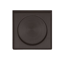 Emtek 2136US Square Dummy Pocket Door Tubular Lock with Edge Pull.