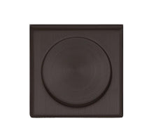 Emtek 2136US Square Dummy Pocket Door Tubular Lock with Edge Pull.