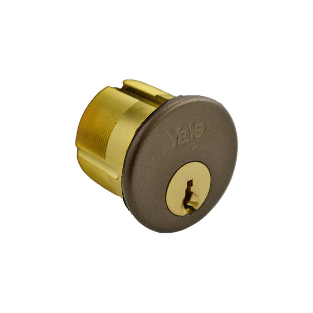 ASSA Abloy Accentra 2153GA613118 1-1/8" 6 Pin Mortise Cylinder with GA Keyway US10B (613) Oil Rubbed Bronze Finish.