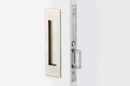 Emtek 2154US138 Narrow Modern Rectangular Passage Pocket Door Mortise Lock.