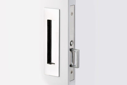 Emtek 2154US138 Narrow Modern Rectangular Passage Pocket Door Mortise Lock.