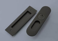 Emtek 2155US134 Narrow Modern Rectangular Passage Pocket Door Mortise Lock.