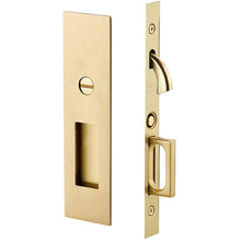 Emtek 2155US138 Narrow Modern Rectangular Passage Pocket Door Mortise Lock.