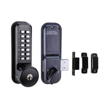 Lockey 2200-KO Mechanical Keyless Surface Mount Deadbolt with Key Override