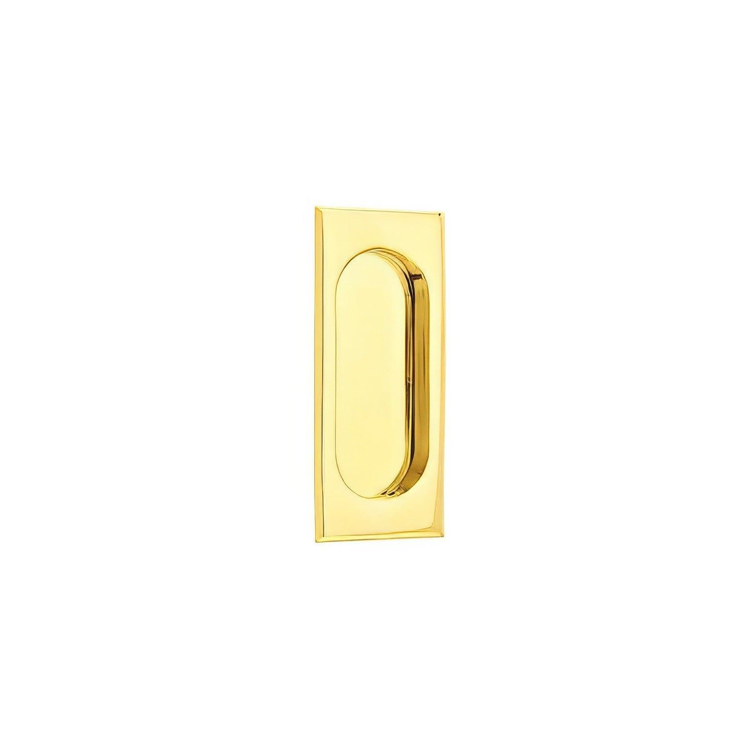 Emtek Rectangular Flush Pull.