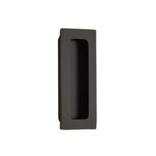 Emtek 4 Inch Modern Rectangular Flush Pull.
