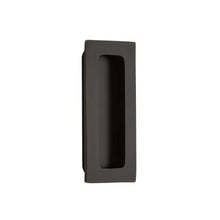 Emtek 4 Inch Modern Rectangular Flush Pull.