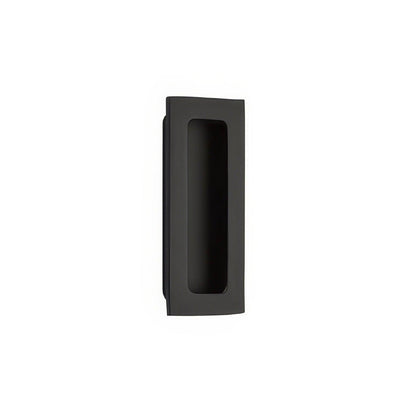 Emtek 4 Inch Modern Rectangular Flush Pull.