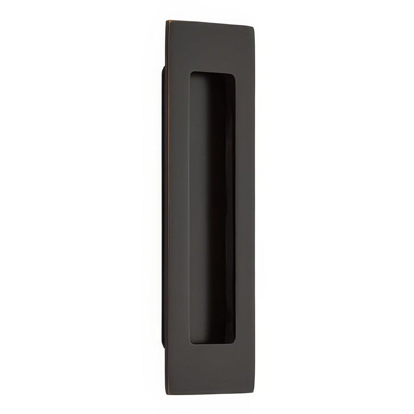 Emtek 220306US 6 Inch Modern Rectangular Flush Pull