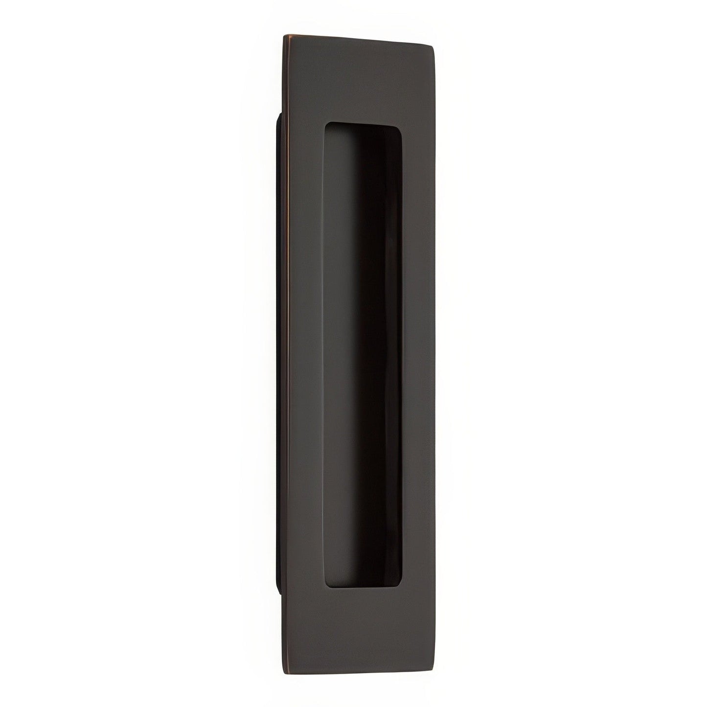 Emtek 220306US 6 Inch Modern Rectangular Flush Pull.