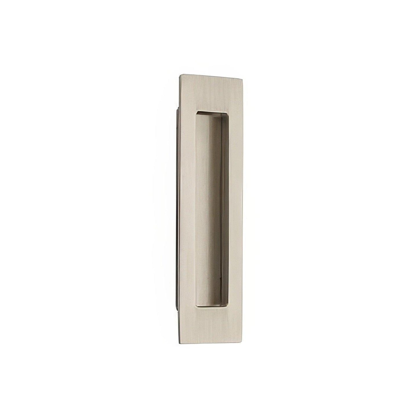 Emtek 220306US 6 Inch Modern Rectangular Flush Pull