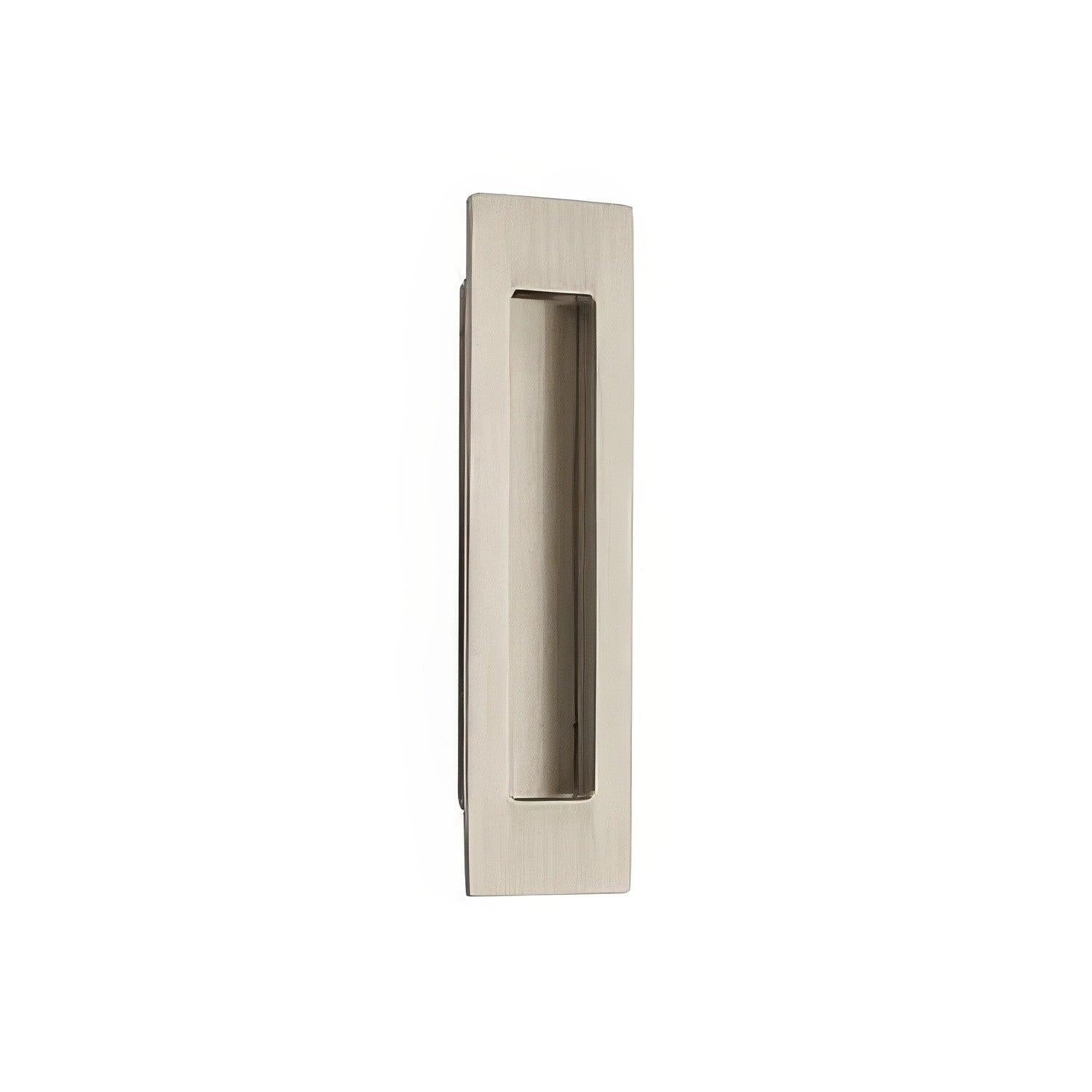 Emtek 220306US 6 Inch Modern Rectangular Flush Pull