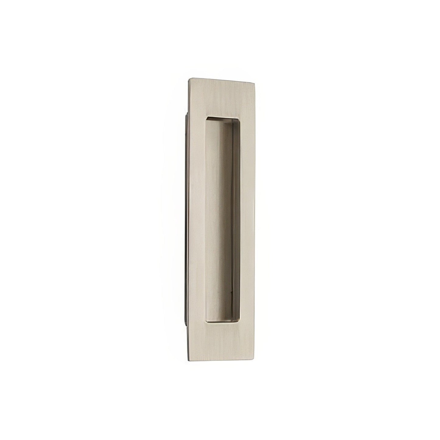 Emtek 220306US 6 Inch Modern Rectangular Flush Pull.