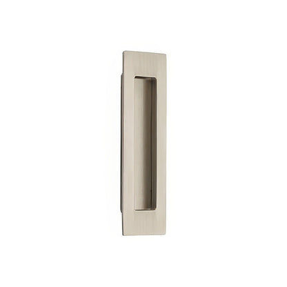 Emtek 220306US 6 Inch Modern Rectangular Flush Pull.