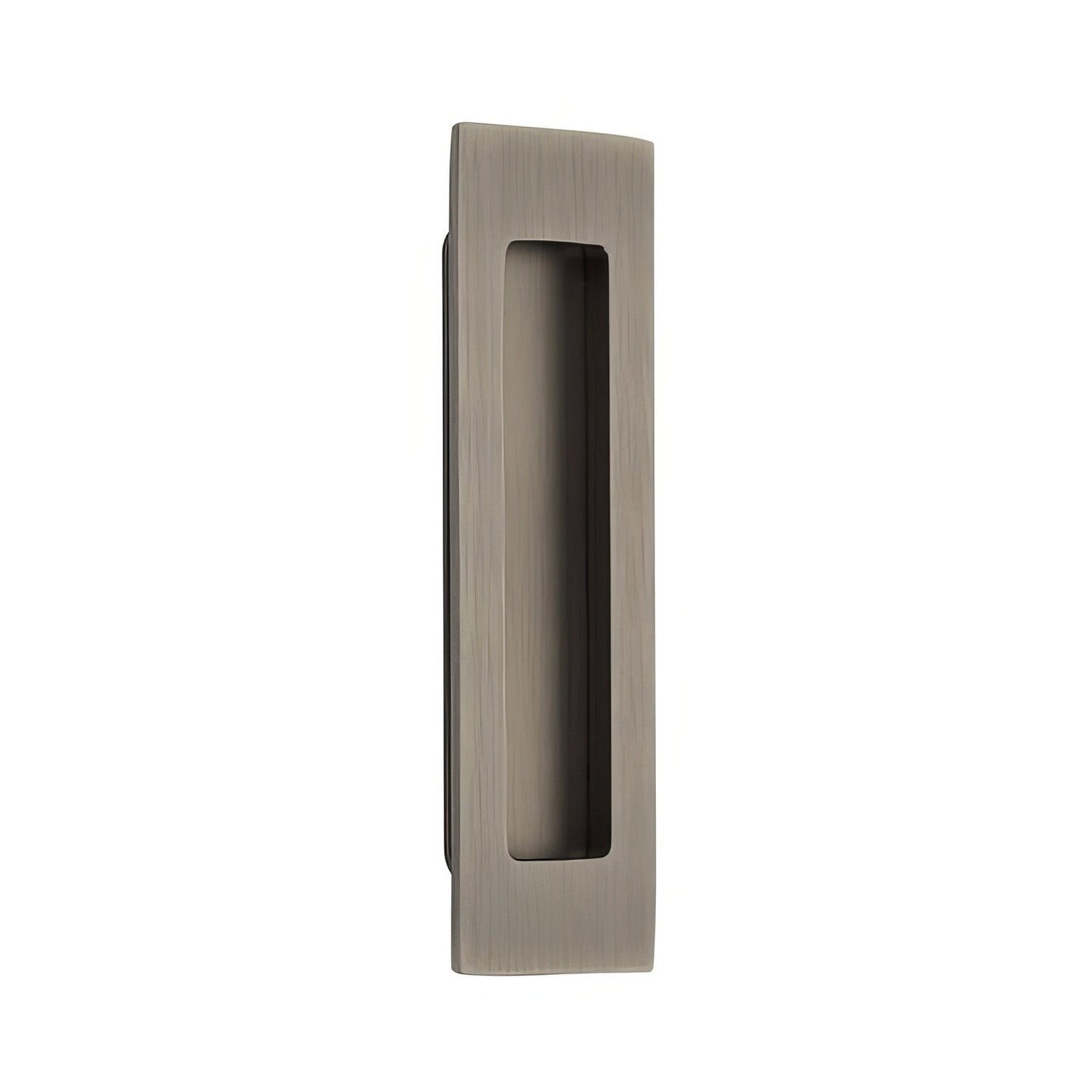Emtek 220306US 6 Inch Modern Rectangular Flush Pull.