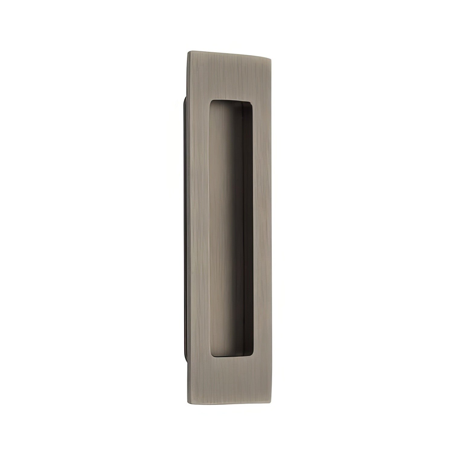 Emtek 220306US 6 Inch Modern Rectangular Flush Pull.
